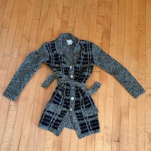 Stylish Black and Gray Women's sweater